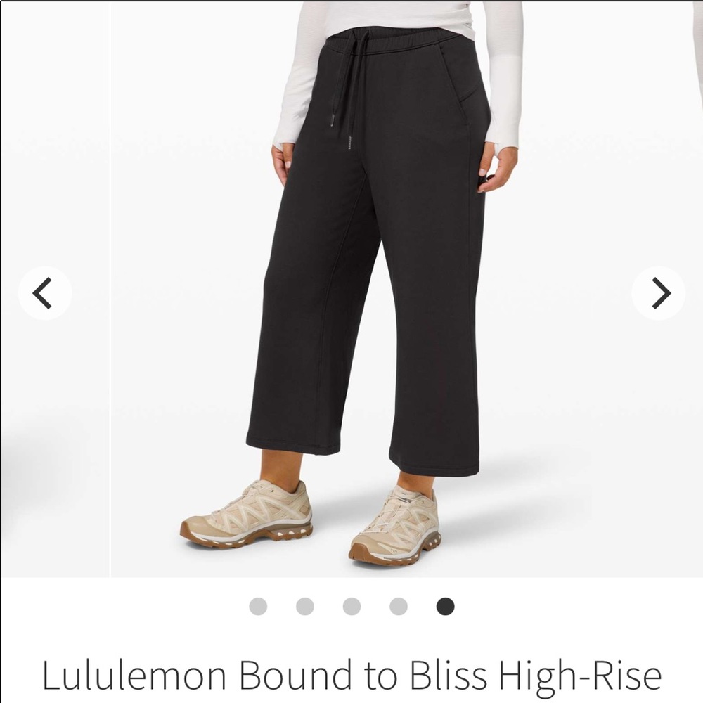 Lululemon bound to bliss 7/8 pants